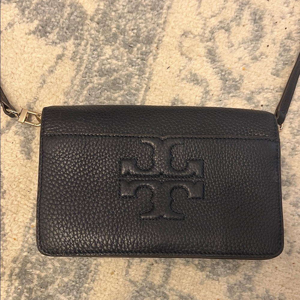 Tory Burch Navy Blue Crossbody